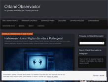 Tablet Screenshot of orlandobservador.com